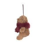 Jellycat BARS6DE Décoration à suspendre - Ours Bartholomew avec écharpe - Jellycat vendu par Veille sur toi