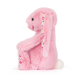 Jellycat BAS3ROSE Peluche - Lapin de luxe Bashful Blossom Blushkin - Jellycat vendu par Veille sur toi