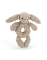 Jellycat BRR4B Peluche - Hochet lapin beige Bashful - Jellycat vendu par Veille sur toi