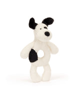 Jellycat BRR4BCP Peluche - Hochet chien noir et crème bashful - Jellycat vendu par Veille sur toi