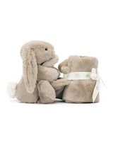 Jellycat STH4B Peluche - Doudou lapin beige - Jellycat vendu par Veille sur toi