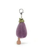 Jellycat VV4ABC Breloque de sac - Aubergine vivacious - Jellycat vendu par Veille sur toi