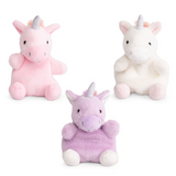 Living Nature AN10UC-PINK Peluche Little Snugglies - Licorne rose - Living Nature vendu par Veille sur toi