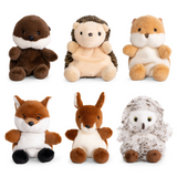Living Nature AN10WL-BE Peluche Little Snugglies - Castor - Living Nature vendu par Veille sur toi