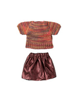 Maileg 17-5305-00 Vêtements pour maman souris - Maileg Jupe et chandail en tricot vendu par Veille sur toi