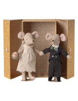 Maileg 17-6300-00 Papa et maman souris mariés dans un boîte - Maileg vendu par Veille sur toi