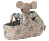 Maileg Bébé souris dans son couffin - Maileg vendu par Veille sur toi
