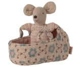 Maileg Bébé souris dans son couffin - Maileg vendu par Veille sur toi