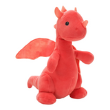 Manhattan Toy MT167410 Peluche de dragon - Manhattan Toy Salsa le dragon rouge vendu par Veille sur toi