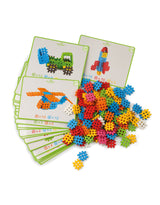 Marioinex MAR902431-002 Mini Waffle EDU - Couleur vive - 500 pièces - Marioinex vendu par Veille sur toi