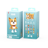 MOB DA-23-01 Haut-parleur - Animaux dansants - Corgi - MOB vendu par Veille sur toi