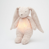 Moonie KRO2 Peluche Sonore en Coton Biologique avec Veilleuse 2.0 - Lapin Rose - Moonie vendu par Veille sur toi