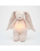 Moonie KRO2 Peluche Sonore en Coton Biologique avec Veilleuse 2.0 - Lapin Rose - Moonie vendu par Veille sur toi