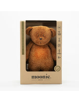 Moonie MCR2 Peluche Sonore en Coton Biologique avec Veilleuse 2.0 - Ourson Caramel - Moonie vendu par Veille sur toi