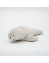 Moonie S-GR Peluche Sonore en Coton Biologique avec Veilleuse 2.0 - Phoque gris - Moonie vendu par Veille sur toi