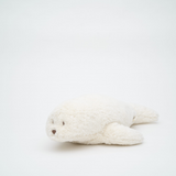 Moonie S-PO Peluche Sonore en Coton Biologique avec Veilleuse 2.0 - Phoque polaire - Moonie vendu par Veille sur toi