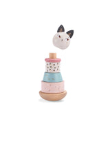 Moulin Roty 715365 Chat empilable en bois - Après la pluie - Moulin Roty vendu par Veille sur toi