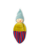 Nanchen Natur 163457 Hochet biologique pour bébé - Clown chapeau sauge - Nanchen Natur vendu par Veille sur toi