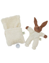 Nanchen Natur 536413 Peluche musicale dans un sac de couchage - lapin - Nanchen Natur vendu par Veille sur toi