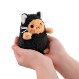Noodoll T02805 Mini peluche assise - Ricespud costumé en chat noir - Noodoll vendu par Veille sur toi