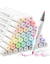 Ohuhu Y30-80404-65 Ensemble de 48 marqueurs à double pointe Honolulu B - Pastel - Ohuhu vendu par Veille sur toi