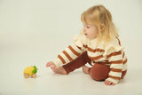 Oli & Carol L-LEMON-CAR Voiture jouet en caoutchou pour bébé - Lou le citron - Oli & Carol vendu par Veille sur toi