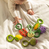 Oli & Carol L-RATTLE-CAULIFLOWER Hochet de dentition - Chou-fleur - Oli & Carol vendu par Veille sur toi