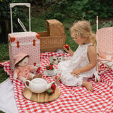 Olli Ella OEKTRASEE-ST-O Valise pour enfant - Strawberry - Fraise - Olli Ella vendu par Veille sur toi