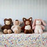 Olli Ella OETDCOZ-COZ-BB-S Poupée Cozy Day Dinkum - Ours Bobby - Olli Ella vendu par Veille sur toi
