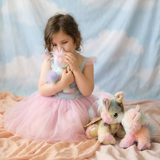 Olli Ella OETPET-DIN-CR-P Chat-licorne Dinkum - Tinx - Olli Ella vendu par Veille sur toi