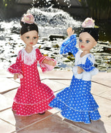 Paola Reina PR-4714 Poupée Las Amigas - Carmen flamenca avec robe bleue - Paola Reina vendu par Veille sur toi