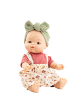 Paola Reina PR-54132 Vêtements pour poupée Gordis, Los Manus et Alex & Sonia - Salopette-robe fleurie - Paola Reina vendu par Veille sur toi