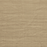 Perlimpinpin ⚜ MS35-SA Couverture mousseline de coton - Sable - Perlimpinpin vendu par Veille sur toi