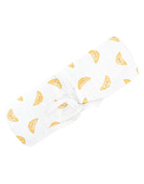 Perlimpinpin ⚜ MS35BB-CR Couverture mousseline de coton - Croissants - Perlimpinpin vendu par Veille sur toi