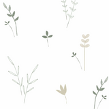 Perlimpinpin ⚜ MS35BB-FE Couverture mousseline de coton - Feuilles - Perlimpinpin vendu par Veille sur toi