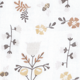 Perlimpinpin â MS35Z-AB Couverture mousseline de coton - Abeilles - Perlimpinpin vendu par Veille sur toi