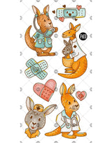Pico ⚜ PICO-373 Tatouage - Docteur Kangourou - Pico vendu par Veille sur toi