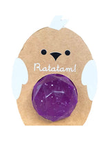Ratatam! BRD-034 Balle rebondissante à facettes oiseau - Violet - Ratatam! vendu par Veille sur toi