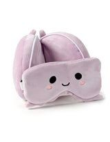 Relaxeazzz CUSH284 Oreiller et Masque de Voyage 2-en-1 - Pieuvre - Relaxeazzz vendu par Veille sur toi
