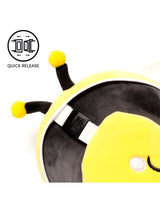 Relaxeazzz CUSH309 Oreiller et Masque de Voyage 2-en-1 - Abeille - Relaxeazzz vendu par Veille sur toi