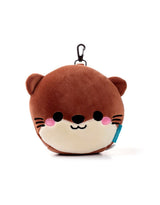 Relaxeazzz CUSH347 Oreiller et Masque de Voyage 2-en-1 - Loutre - Relaxeazzz vendu par Veille sur toi