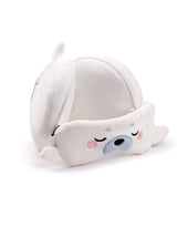 Relaxeazzz CUSH349 Oreiller et Masque de Voyage 2-en-1 - Phoque - Relaxeazzz vendu par Veille sur toi