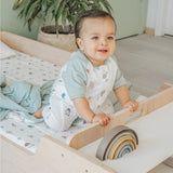 Sapiens Child APPLE CRIB - Montessori Floor Bed with Rails & Shelves vendu par Veille sur toi