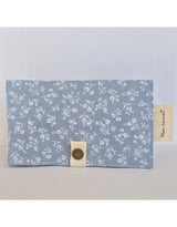 Sauge & co ProtègeCarnet-DenimFleuri Protège Carnet de santé - Denim Fleuri - Sauge & Co vendu par Veille sur toi