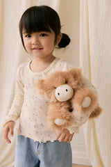 Snuggle Bunnies S10231024725 Peluche Hilda la vache highland - Caramel - Snuggle Bunnies vendu par Veille sur toi