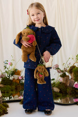 Snuggle Bunnies SB-174330 Breloque pour sac - Pénélope le lapin avec fraise - Snuggle Bunnies vendu par Veille sur toi