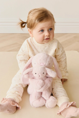 Snuggle Bunnies SB-Frank-Blo Peluche Frankie le lapin câlin et son bébé - Blossom - Snuggle Bunnies vendu par Veille sur toi