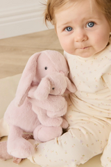 Snuggle Bunnies SB-Frank-Blo Peluche Frankie le lapin câlin et son bébé - Blossom - Snuggle Bunnies vendu par Veille sur toi