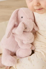 Snuggle Bunnies SB-Frank-Blo Peluche Frankie le lapin câlin et son bébé - Blossom - Snuggle Bunnies vendu par Veille sur toi