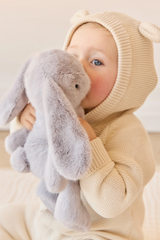 Snuggle Bunnies SB-Pen-Sil Peluche Pénélope le lapin - Silver - Snuggle Bunnies vendu par Veille sur toi